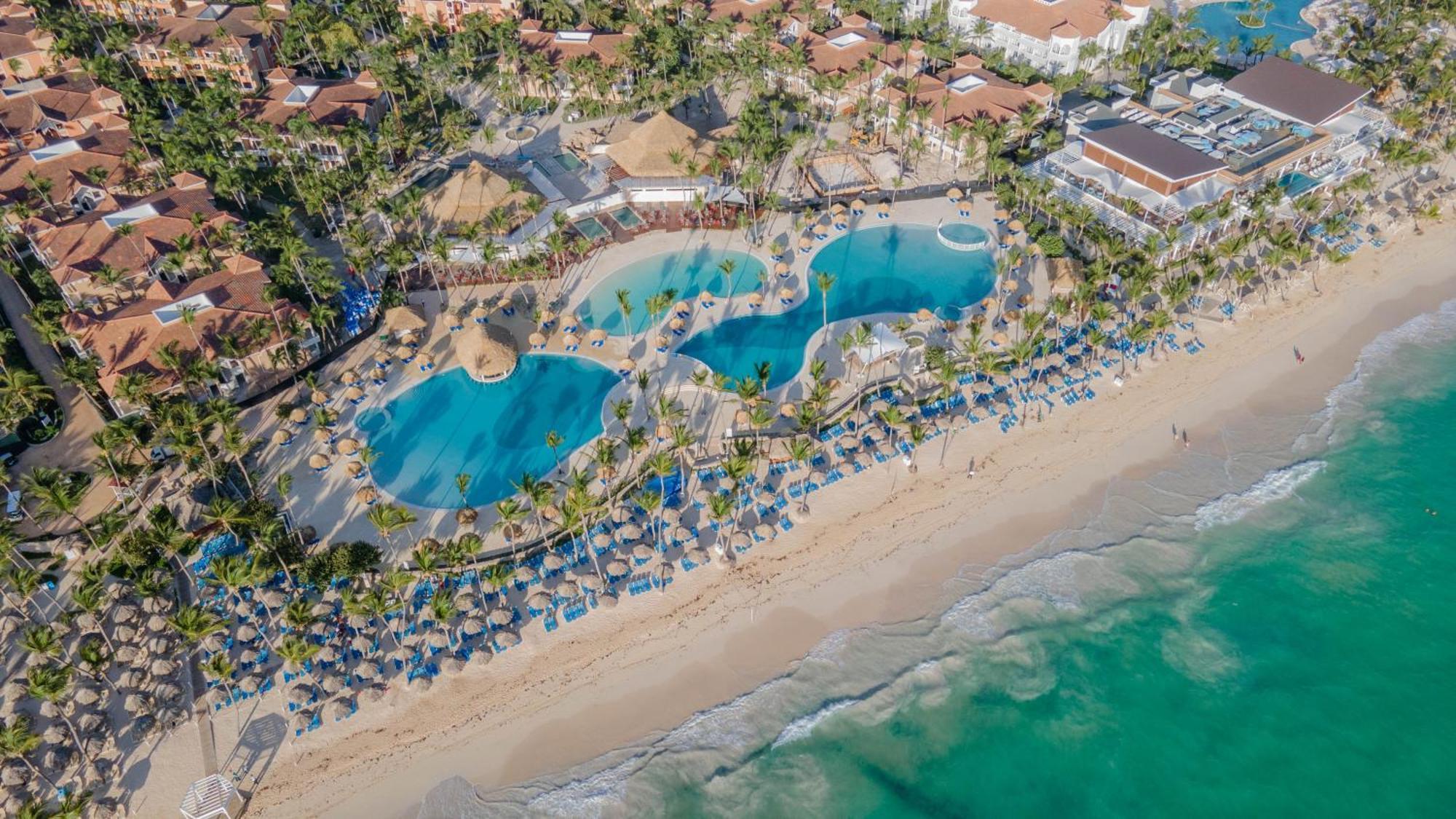 Bahia Principe Grand Punta Cana Exterior foto Aerial view of the resort