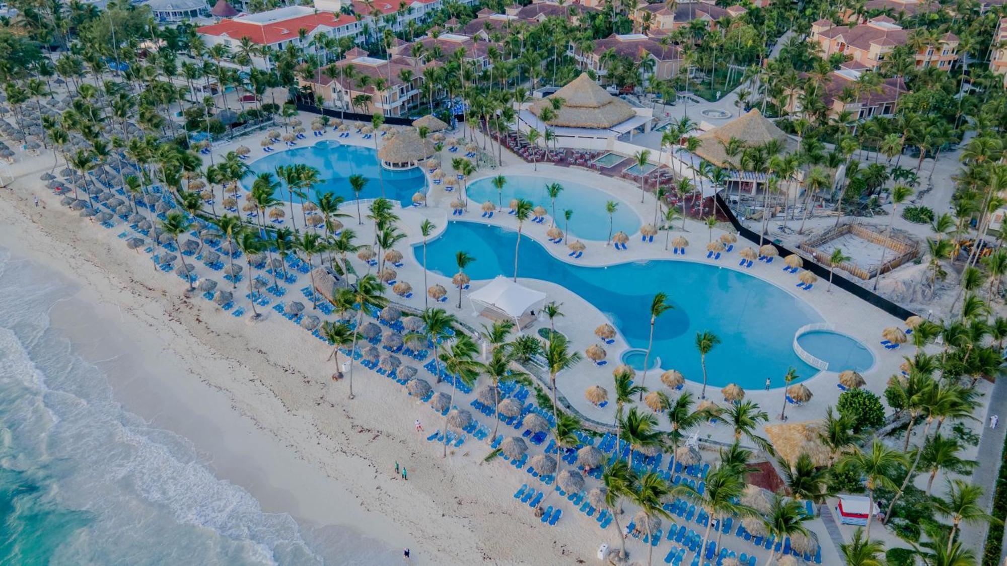 Bahia Principe Grand Punta Cana Exterior foto Aerial view of the resort